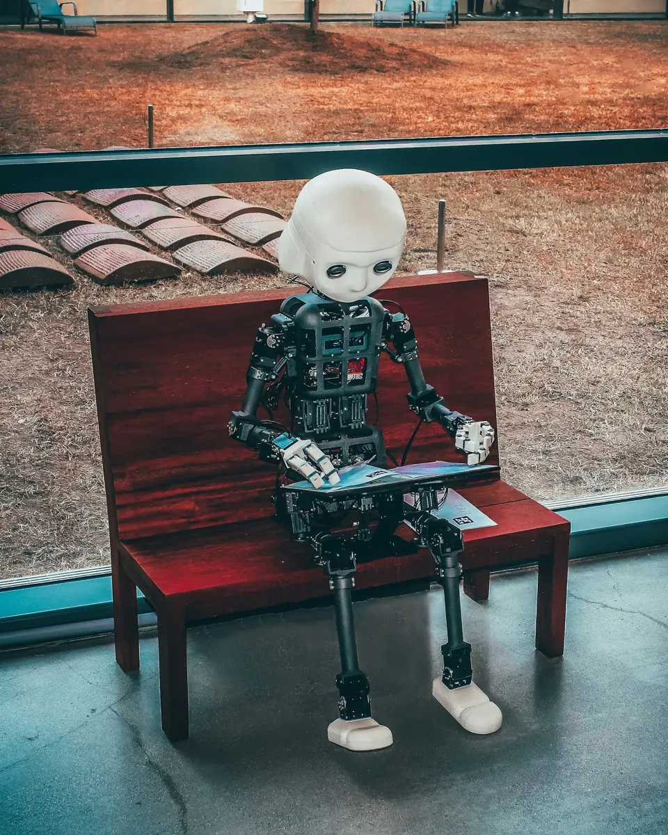 Agente de inteligência artificial representando automação avançada de processos